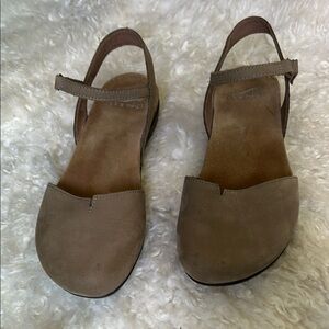 Dansko leather sandals / mules
